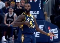 史蒂芬森首节砍下20分 NBA本赛季第四高