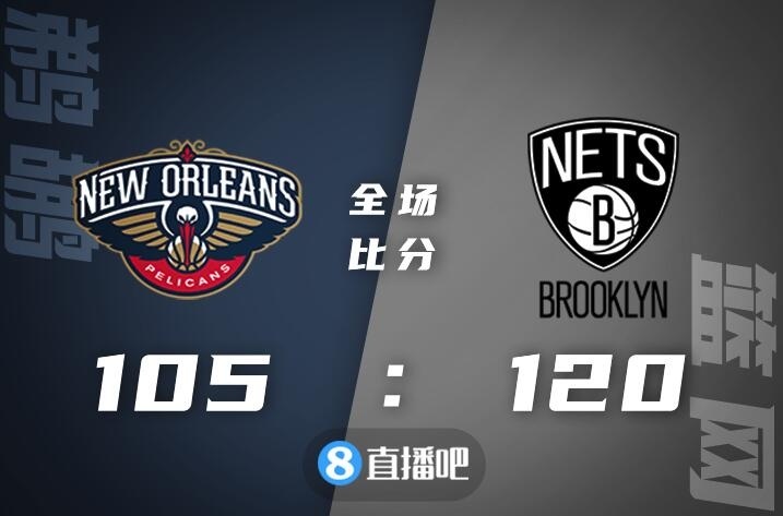 🏀哈登27+8+15 杜兰特伤退 莺歌22+8 篮网轻取鹈鹕