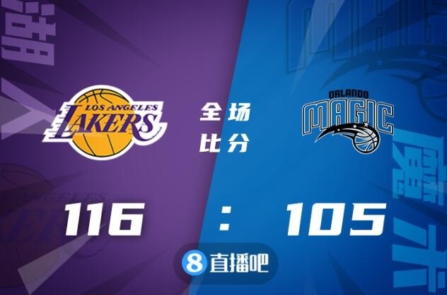 🏀詹姆斯29+7+5 甜瓜23分 威少18+11+7 湖人客场胜魔术