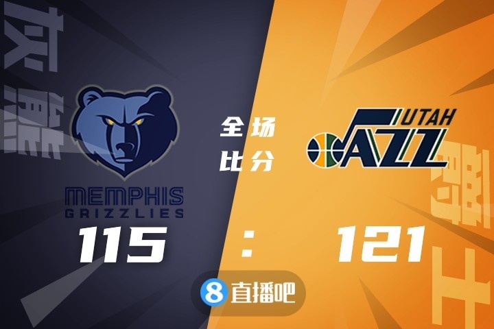 🏀戈贝尔22+21 杰克逊28+7 爵士加时终结灰熊7连胜
