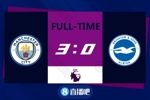 英超-马赫雷斯传射福登B席破门 曼城3-0布莱顿重回榜首