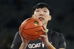 打几分？周琦结束NBL首赛季征程 场均21分钟贡献11.6分6.6板2帽