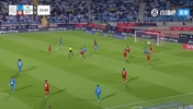 利雅得新月1-0领先！马尔科姆不停球凌空抽射破门